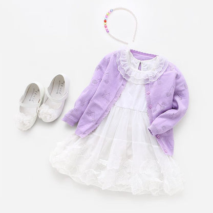 Knitwear baby baby cardigan children's clothing