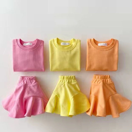 Baby Leisure Children's Clothing Candy Color