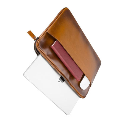 AWE Genuine Leather Sleeves / Cases for 11", 13", 15", 16" MacBook and iPad-47