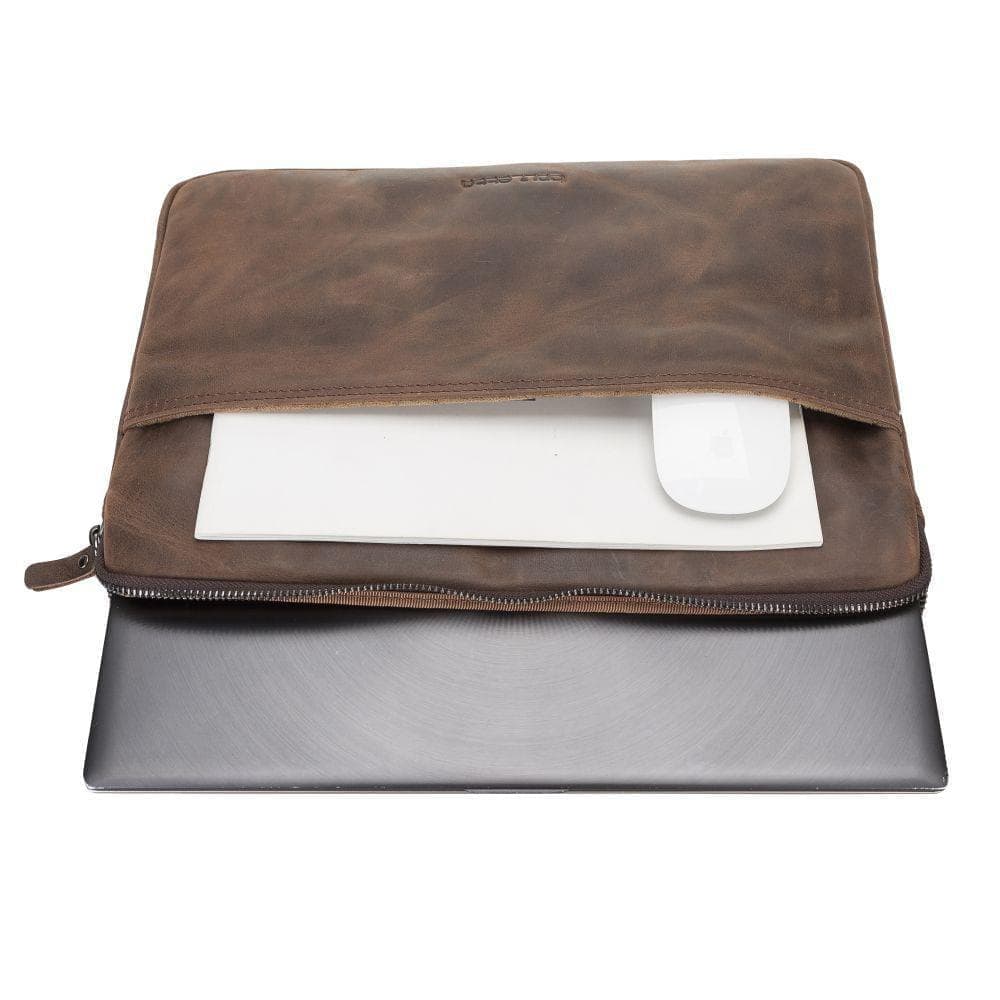 AWE Genuine Leather Sleeves / Cases for 11", 13", 15", 16" MacBook and iPad-1