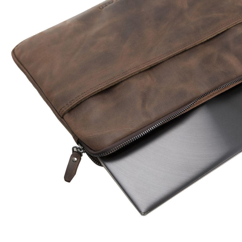 AWE Genuine Leather Sleeves / Cases for 11", 13", 15", 16" MacBook and iPad-10