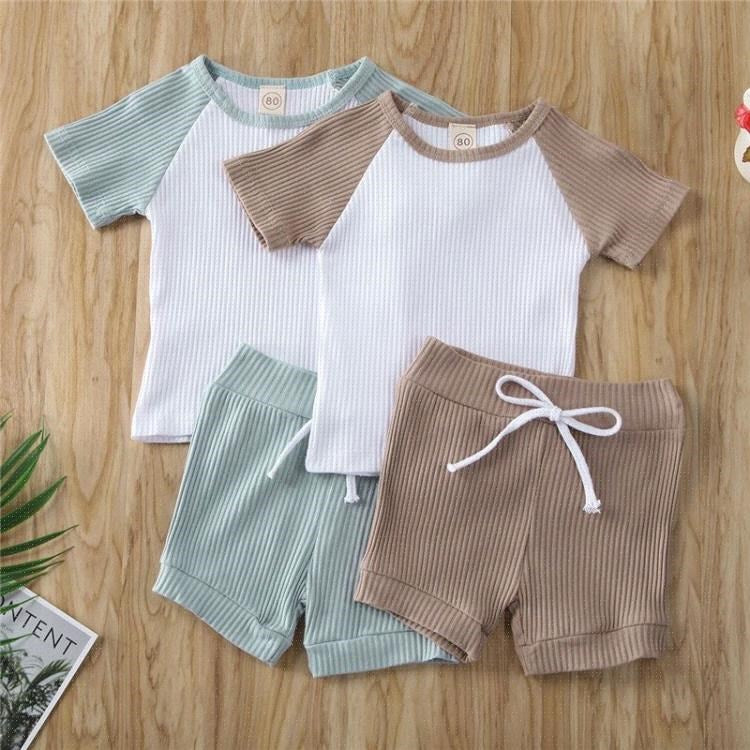 Shirt Shorts 2pcs For Baby