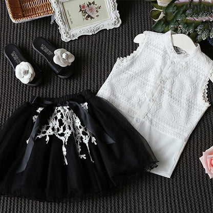 Baby Girls Clothing Sets Summer Tshirtsskirt